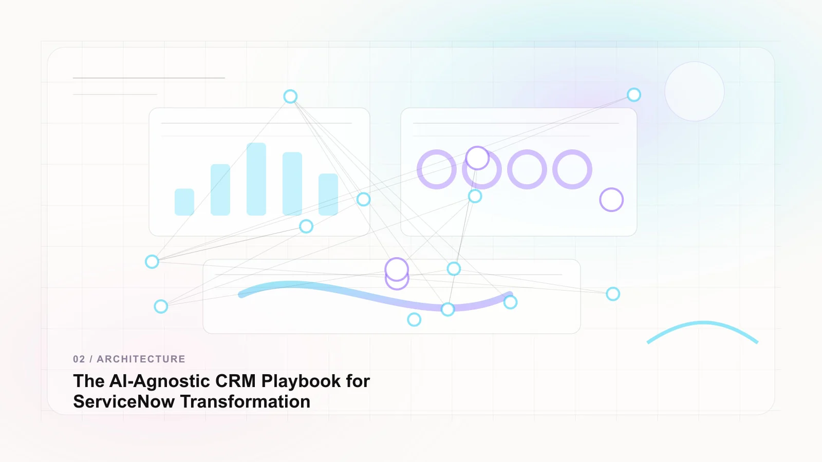 The AI-Agnostic CRM Playbook for ServiceNow Transformation Editorial media frame