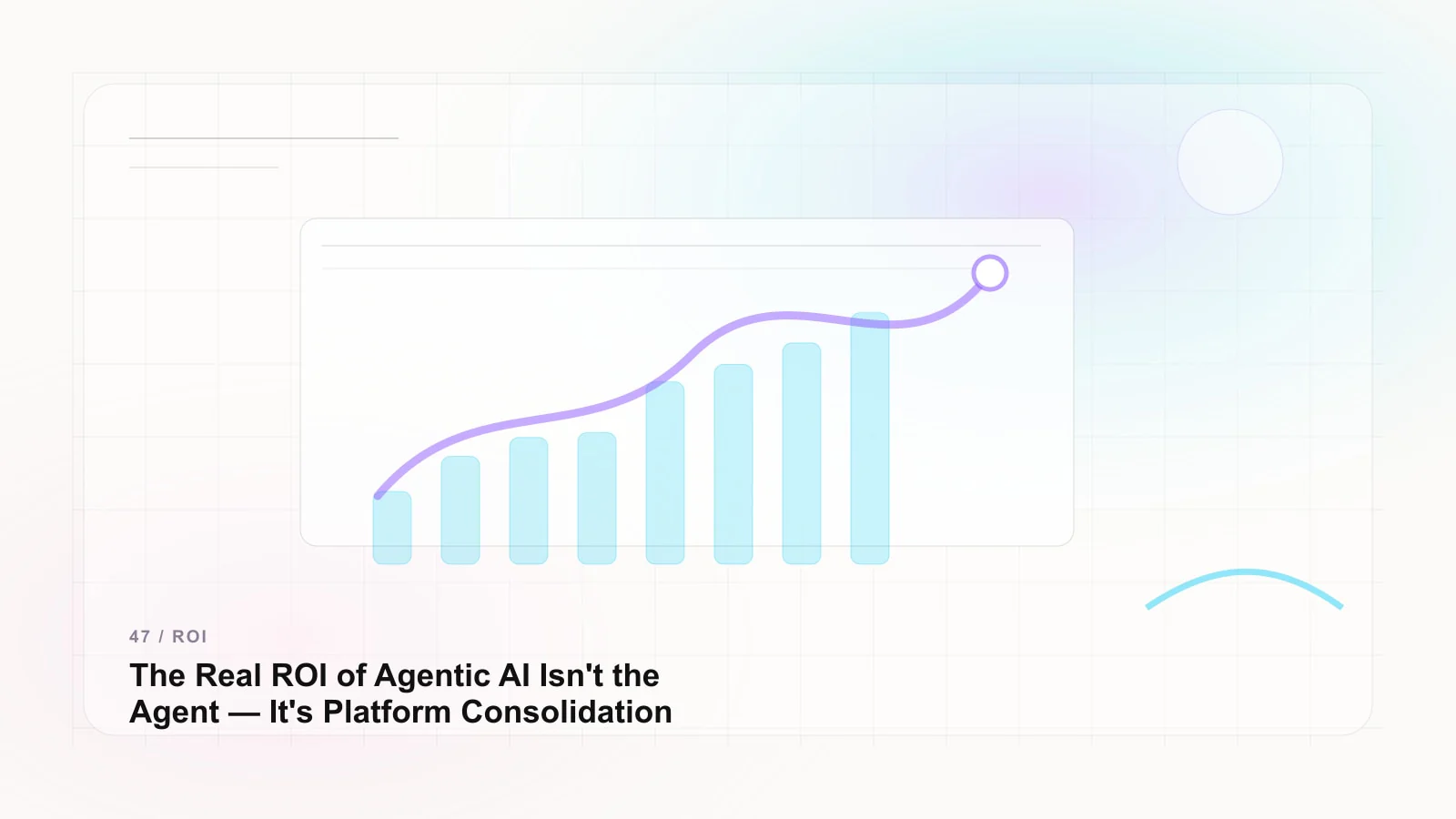 The Real ROI of Agentic AI Isn't the Agent — It's Platform Consolidation hero image
